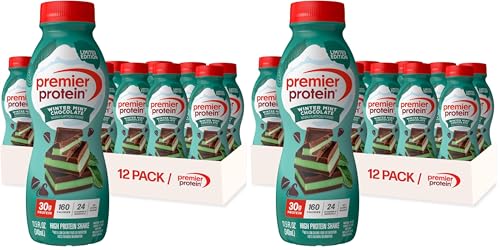 Premier Protein 30g High Protein Shake, Peaches &amp; Cream, 12 Pack
