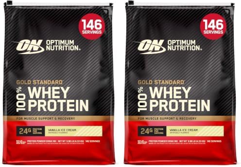 Optimum Nutrition Gold Standard Whey Protein, Chocolate Doble Rico, 2 LB